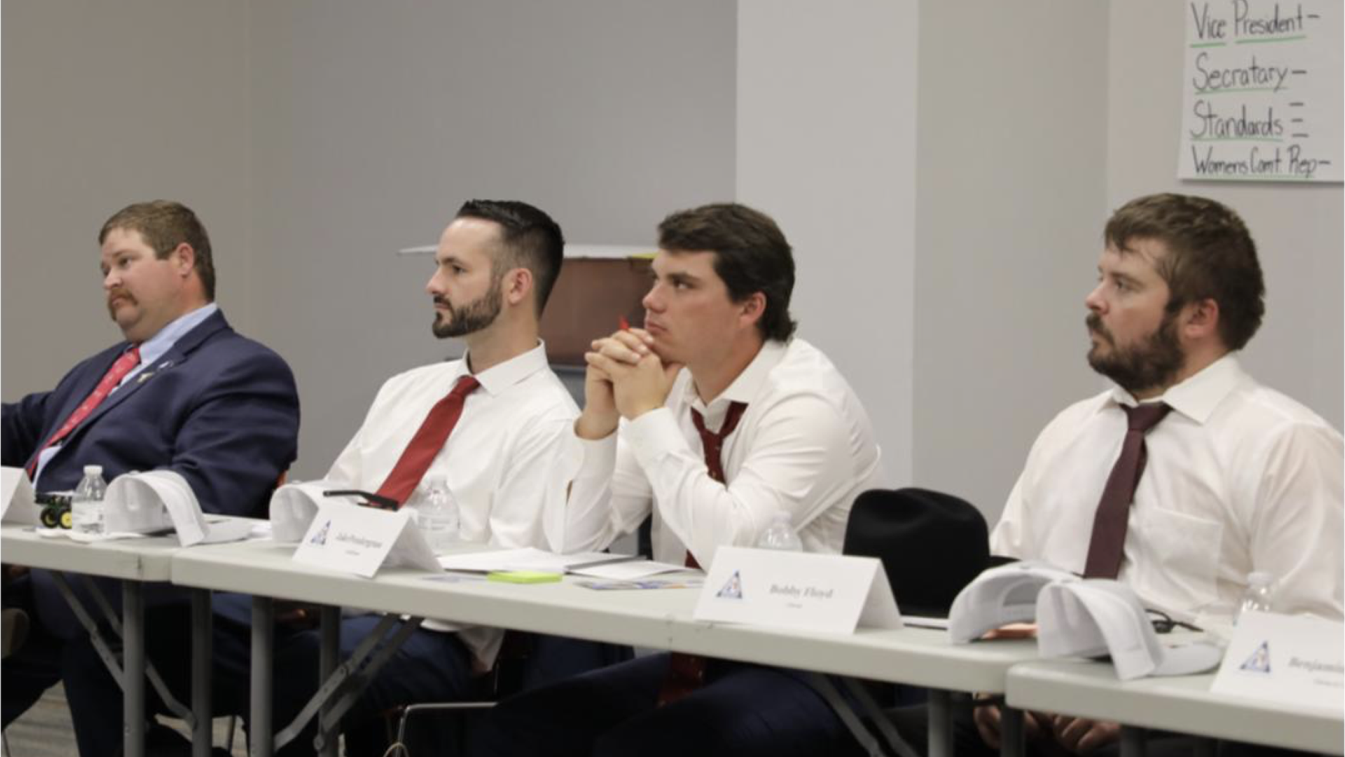 Jorin Ouwinga, second from left, joins the 10th class of the Florida Farm Bureau’s Young Farmers and Ranchers Leadership Group