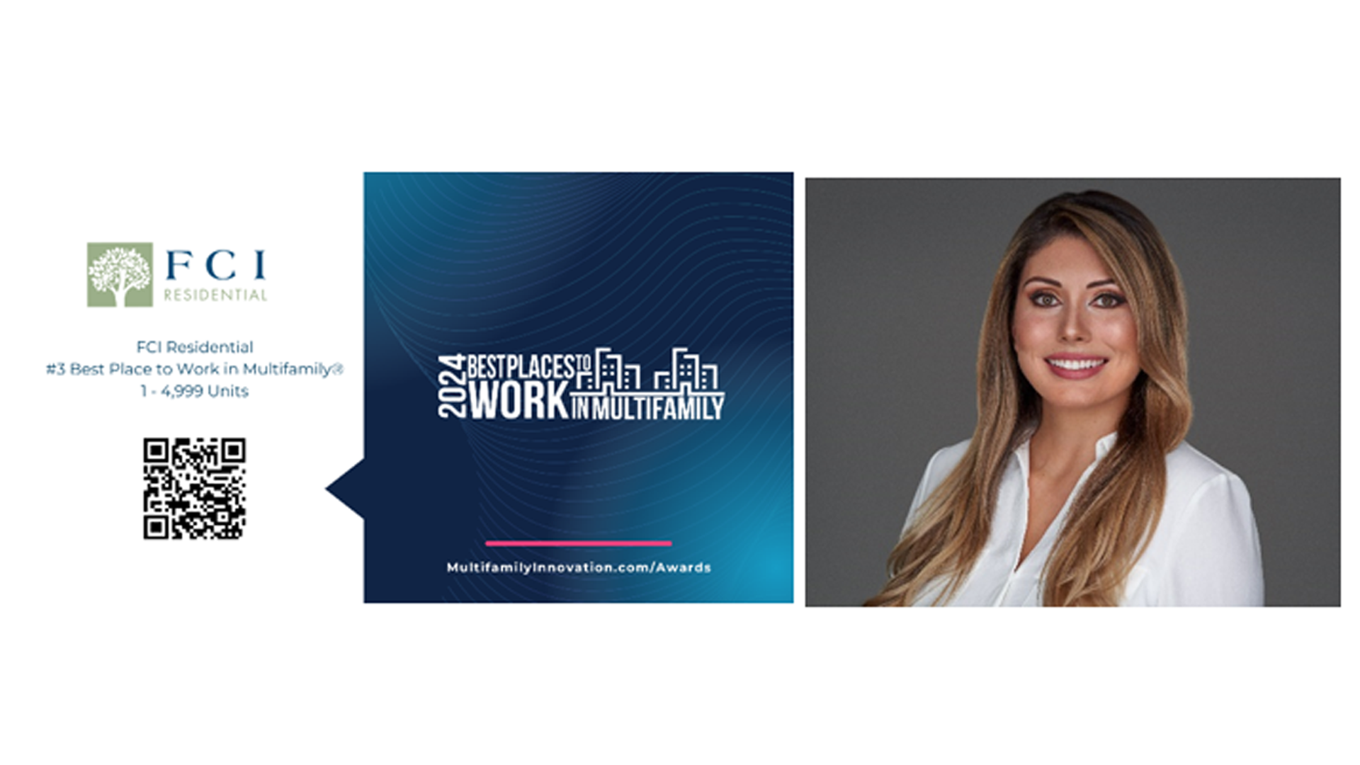 FCI Residential and Andrea Martinez Recognized at 2023 Multifamily Innovation Awards!